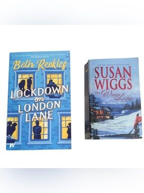 Bundle of 2 Romance Novels. Lockdown in London Lane and The Winter Lodge.